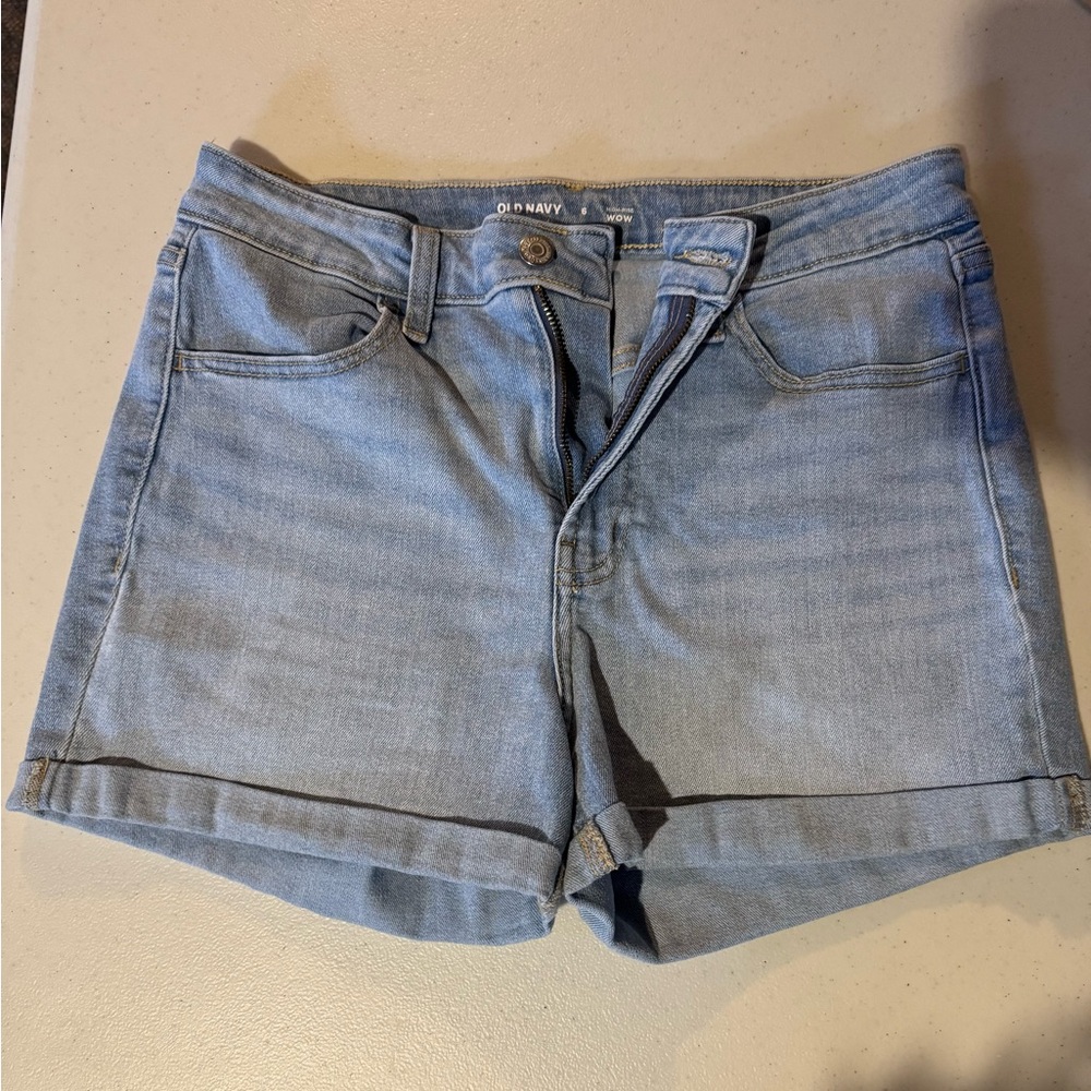 Old Navy Women's Light Blue Jean Shorts